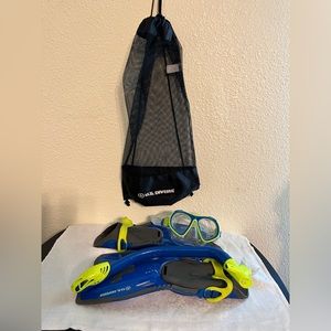 Scuba Diving And Snorkel.